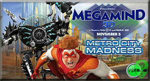 Game Megamind Mero City Madness
