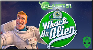 Game Planet 51 3D Whack an Alien
