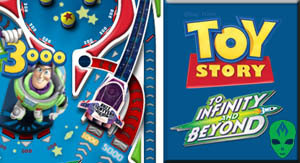 Game Toy Story Buzz Lightyear Space Pinball