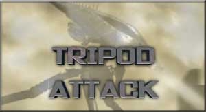 Alien Game Tripod Attack