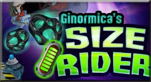 Game Monsters vs Aliens Ginormica’s Size Rider